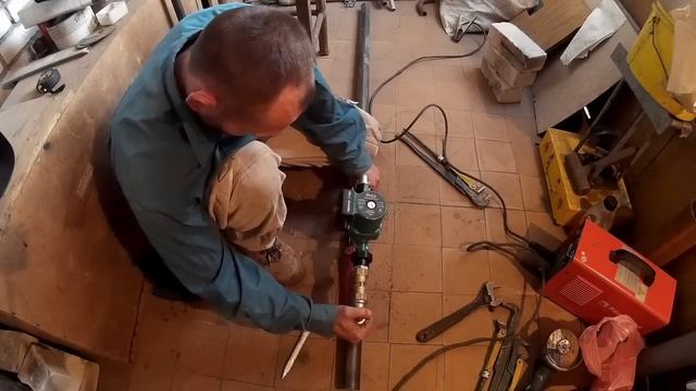 Как собрать и сварить насос отопления своими руками смотреть онлайн