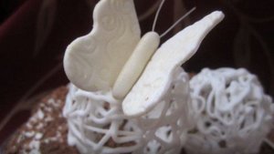 Бабочки из мастики МК.