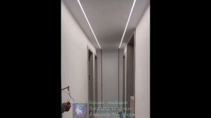 Лайфхак. Оригинальное решение для освещения коридора.