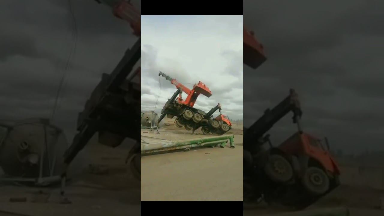 Эпичное падение крана. .. смотреть онлайн