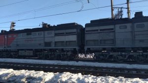 тепловоз едет в депо Пенза 2