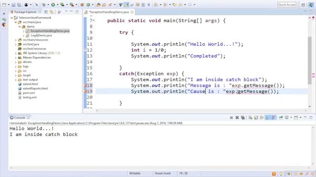 Java Basics Exception Handling | Step by Step