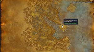 Dustwallow Marsh Stable Master Location Classic WoW