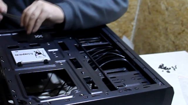 Собираем компьютер в гараж, для видео монтажа. смотреть онлайн