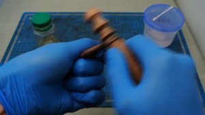 Обработка торцов кожи. Финиш Kendagloss. Leather dye