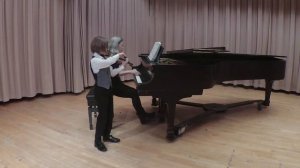 Maxwell Brown (age 8) plays Accolay's Concerto No. 1 in A Minor