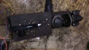 Электропривод включения переднего привода Frontera B