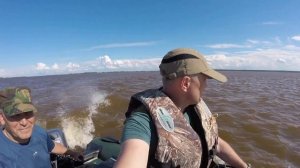 с.Челны. Испытания новой резиновой лодки. Ямаха 25