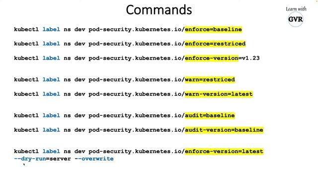 Kubernetes v1.25 - Pod Security Admission Control  - PodSecurityPolicy Successor
