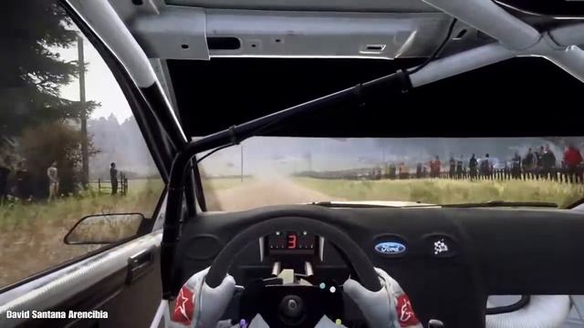 Dirt Rally2.0 Findland, Ford Focus WRC, campeonato Campfairplay (último tramo del Rally). смотреть онлайн