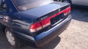 Видео-тест автомобиля Nissan Sunny (FB15-389246, 2003г)