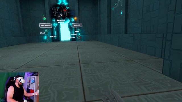 Ruins Magus VR Quest 2 Gameplay - First Impressions and Boss Fight смотреть онлайн