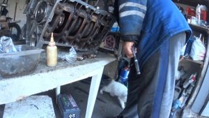 Опель Вектра С 2002 год z22se  Затягиваем бугиля на шатунах