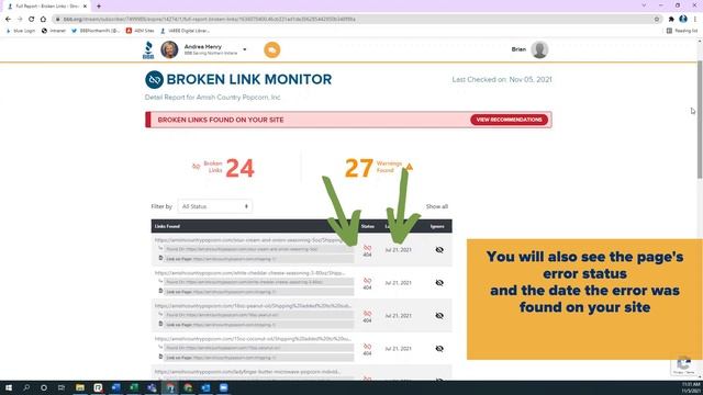 BBB Online Help Center Trust Monitor 3: Broken Link Monitor смотреть онлайн