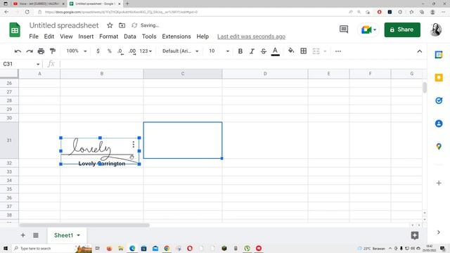 How To Add A Signature Or Drawing In Google Sheets