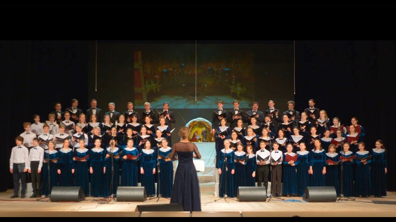 С нами Бог. Знаменный распев. Канонарх — протоиерей Борис Пивоваров / Многолетие. С.Прокофьев смотреть онлайн