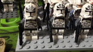 Китайские Клоны из Lego Star Wars (Wolf pack+ Bib Fortuna)