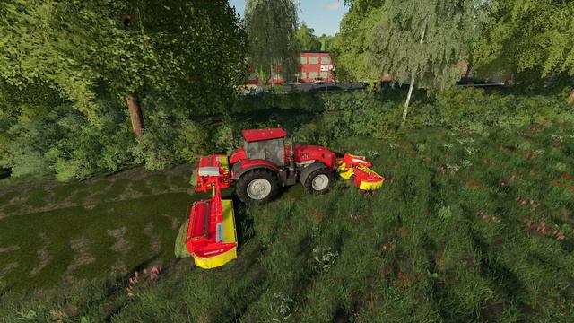 Сельские  будни  #19  Сенокос  21й  век .    Фермер  симулятор  19     карта  Полесье .