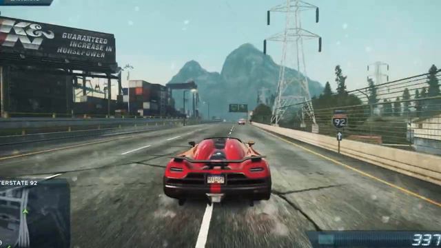 Need for Speed Most Wanted (2012) - Koenigsegg Agera R Speeding смотреть онлайн