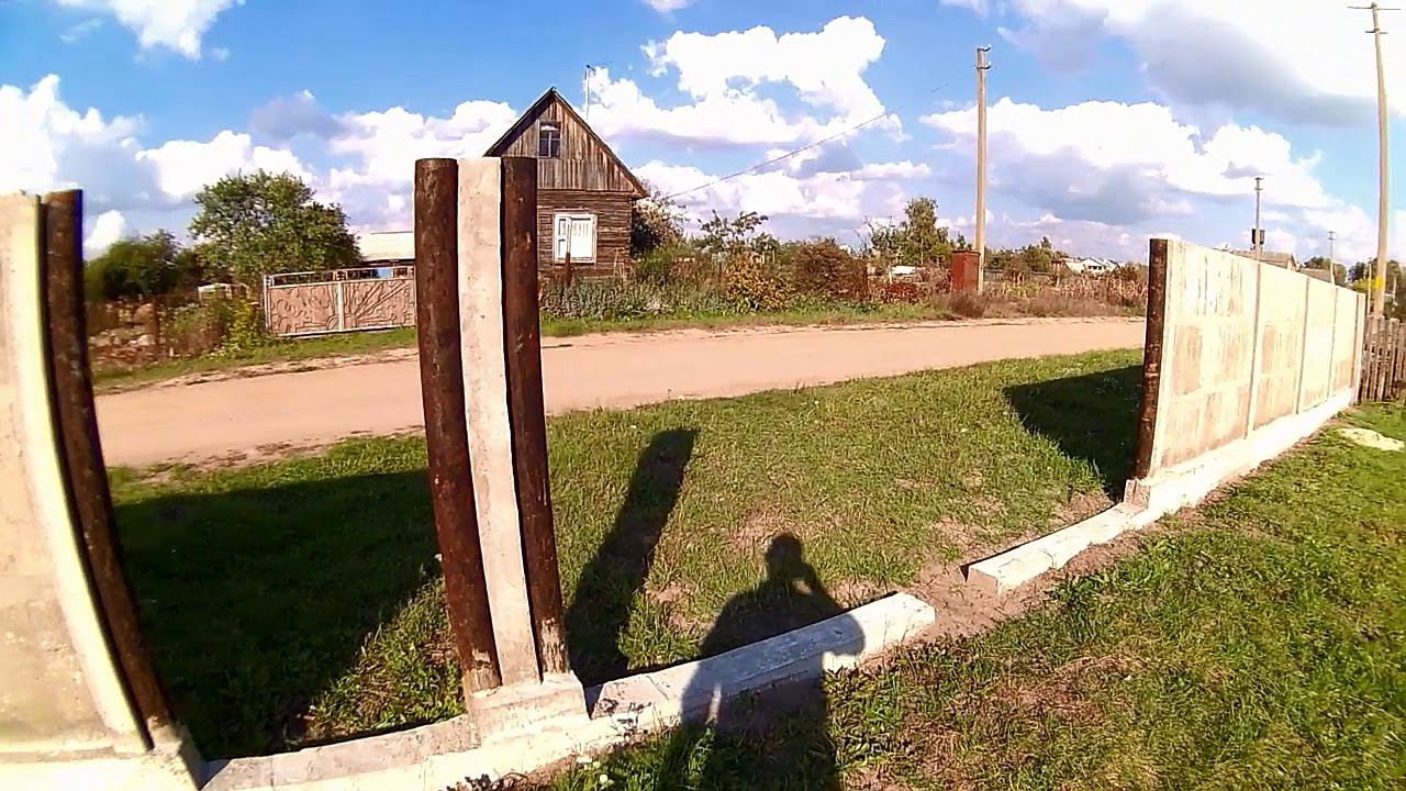 Делаем въездные ворота на участок,своими руками ч.1