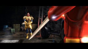 Mortal Kombat XL - Nth Metal The Flash Kano Costume Skin Mod Performs Intros On Alll Stages 4K Mods