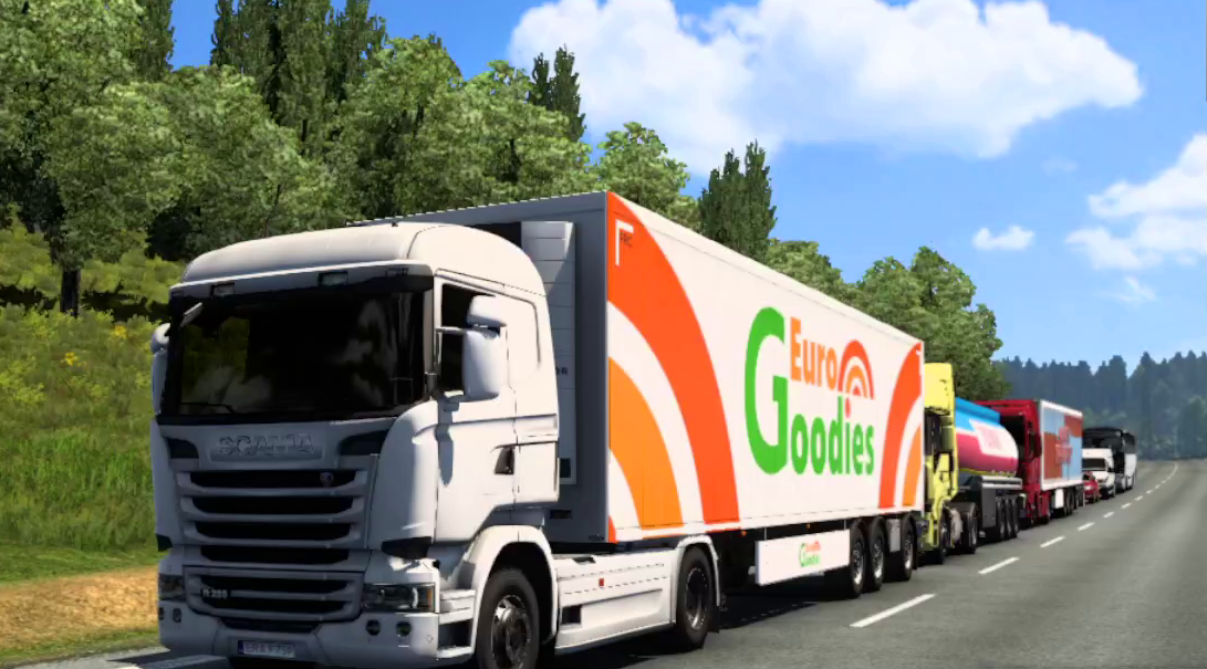 Вроцлав - Прага. Euro Truck Simulator 2.