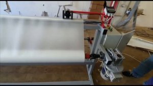 Станок с электроприводом для перемотки рулонных материалов