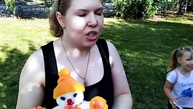 Ярмарка СКАЗОЧНЫЙ МИР и песня СНЕЖНАЯ БАБУШКА, первые впечатления. г. Новосибирск смотреть онлайн