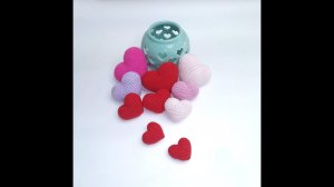 Вязаное сердце крючком. Мастер-класс. Часть 2 - большое сердце. Как увеличить или уменьшить схему!