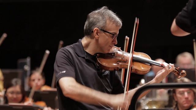 Tchaïkovski - Concerto pour violon - Gil Shaham  Manfred Honeck répétition