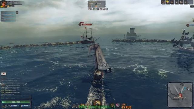 world of sea battle wosb Забавный гайд  обзор  golden apostle 6 ранг. Часть 1. Приватиры.