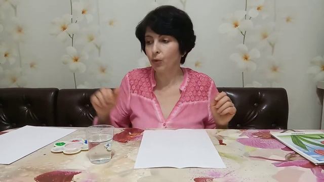 Рисование "Цветы в вазе" воспитатель Баран К.П. смотреть онлайн