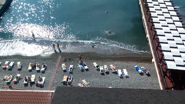 Пляжи санатория Актер и ЖК Актер Гэлакси