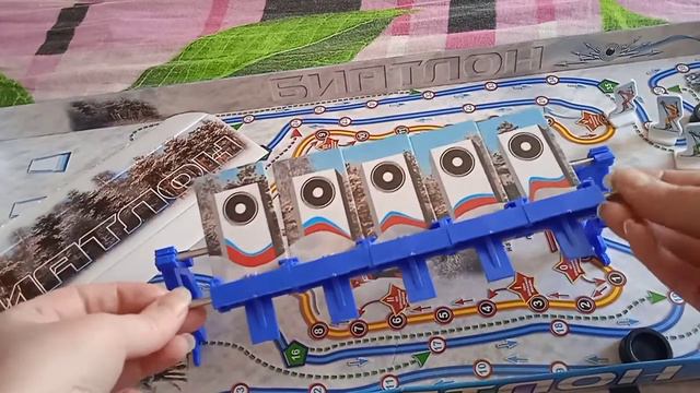 Настольная игра Биатлон/Как собрать.
