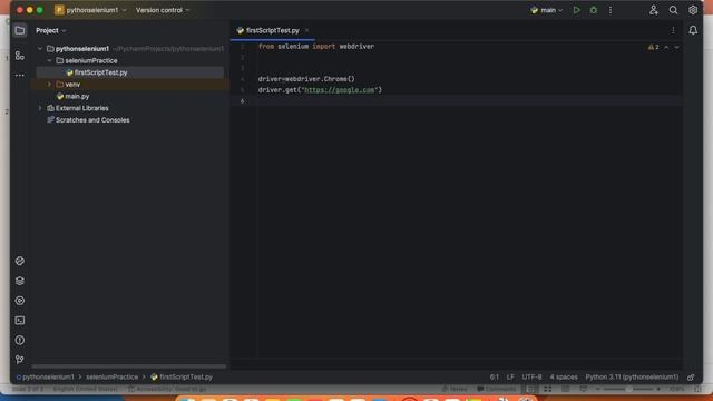 Session- 2 | Python Selenium | First Script.