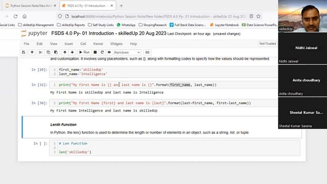 FSDS 4 0   Python   Session 1  skilledUp