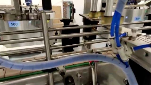 Линия розлива молочных коктейлей в ПЭТ бутылки до 2000 бут./ч. ПрактикМ