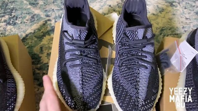 Adidas Yeezy Boost 350 V2 Carbon / Asriel | Обзор оригинала и пали смотреть онлайн