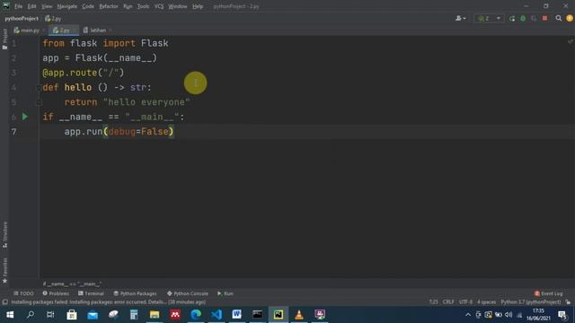 HOW TO MAKE WEBSITE WITH PYTHON AND IDE USING PYCHARM