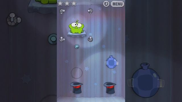 Cut the Rope 4-7 Walkthrough Magic Box