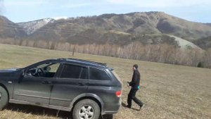 Большой Катандинский курган раскопанный Радловым в 19 веке