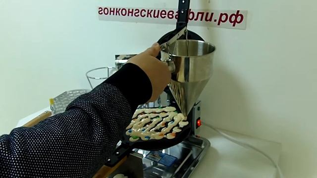 ВАФЕЛЬНИЦА ДЛЯ ГОНКОНГСКИХ ВАФЕЛЬ 1000%