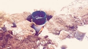 Монтаж септика Коло Веси 3 (Kolo vesi 3). Таймлапс.