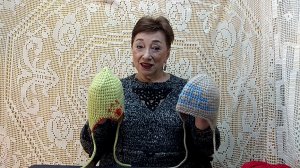 Шапочка с ушками "Кельт". Мастер-класс по вязанию крючком от О. С. Литвиной.