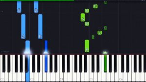 Miraculous Ladybug - In The Rain Piano Tutorial | Play Popular Songs on Piano