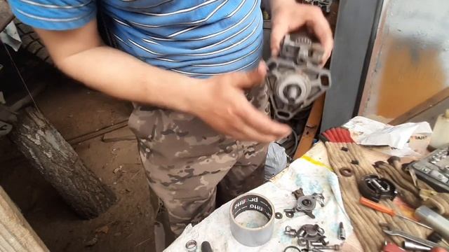 ремонт тнвд 1.6D Сборка.гольф2 джетта2 своими руками. ч#2 смотреть онлайн