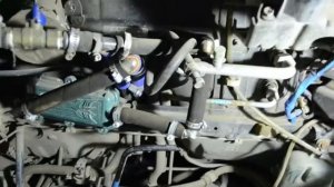 Nissan Largo/Ниссан Ларго,установка подогревателя охлаждающей жидкости.