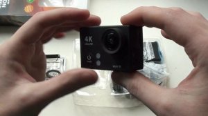 Распаковка EKEN H2 Ultra HD 4K WiFi Action Camera - BLACK