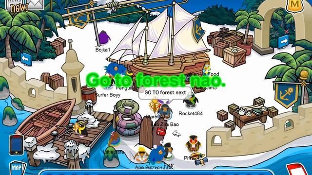 Club Penguin Adventure Party 2011 - Cream Soda Scavenger Hunt (Cheats/Guide) смотреть онлайн