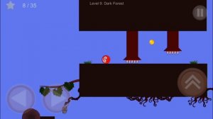 Новый КРАСНЫЙ ШАР 1. 7-10 УРОВНИ. Мультик ИГРА New Red Ball 1